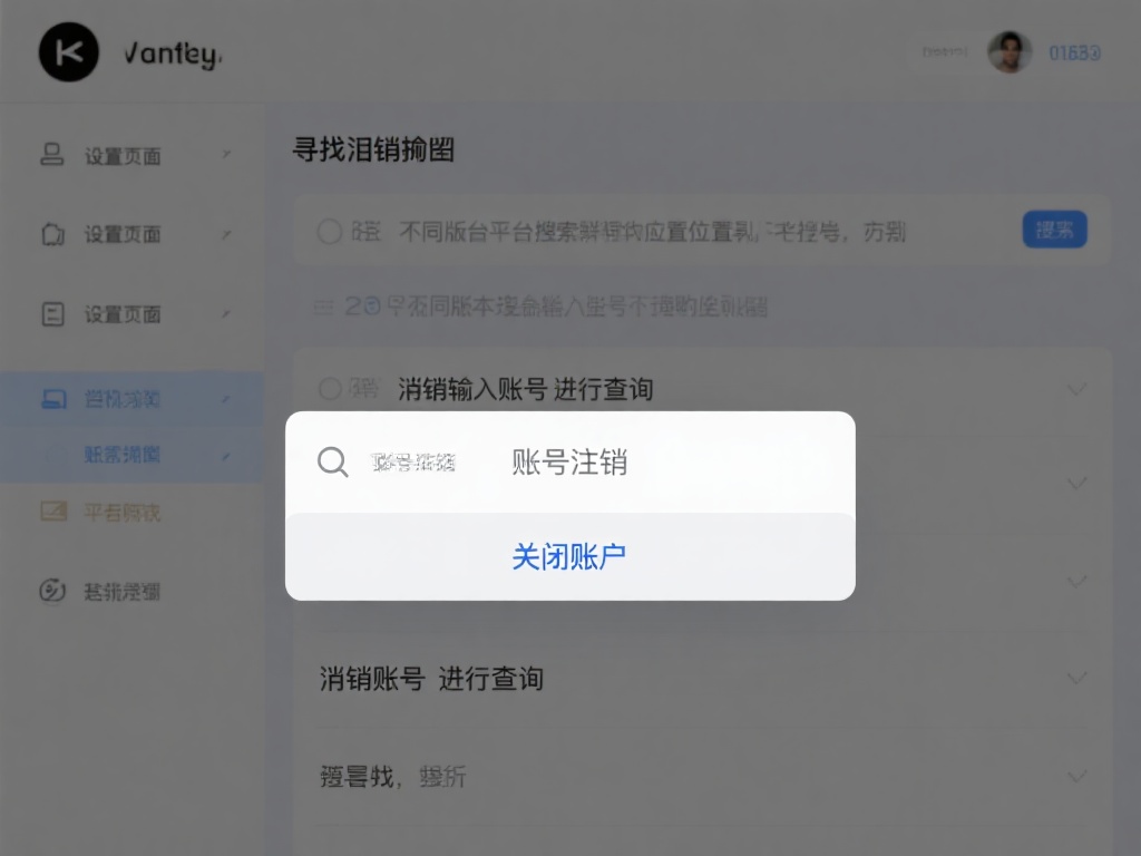 寻找注销选项：在设置页面中，仔细查找与“账号注销”